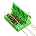 Miniatyrbillede 2 af 9: Skewers Kebab Maker Grill Stringer Box Machine BBQ Gadget green 17.3*11.5*2.5cm