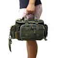 Miniatyrbild 6 av 10: Multifunktionell vattentät fiskeväska för utomhusbruk camouflage
