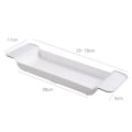 Miniatyrbillede 7 af 8: Badekarhylde Udtrækkelig Badeværelse badekar bakke Bruser Caddy Bath Rack black 55*17*5cm