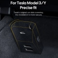 Miniatyrbild 5 av 6: Dockningsstation för Tesla Model Y Model 3 Snabbladdare 4 USB Shunt Hub flockningsadapter Glovebox Usb Hub