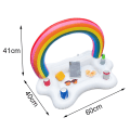 Miniatyrbillede 8 af 10: Summer Oppustelig Float Beer Drink Cooler rainbow 60*40*41cm