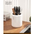 Miniatyrbild 6 av 9: Desktop ätpinnar integrerade förvaringsställ köksredskap white