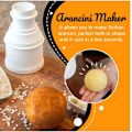 Miniatyrbillede 4 af 9: DIY Bento-form til risbolde white pointed