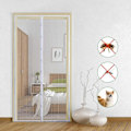 Pikkukuva 1 / 7: 5 kokoa Basic Magneettinen Mosquito Net Summer Anti Bug Fly Oviverhot Mesh Beige 100 x 210cm