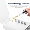 Miniatyrbild 5 av 10: Multifunktionssterilisator Aromaterapi UV-desinfektionsbox white 218*123*53mm