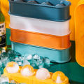 Miniatyrbild 6 av 7: Prismatic Ice Making Box Ice Cube Form Hemlagad white 12.5*24.5*4cm