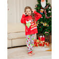 Miniatyrbild 6 av 7: Julpyjamas set Xmas Pjs långärmade nattkläder matchande outfits same as picture dad 4xl