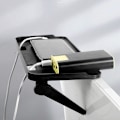 Miniatyrbillede 6 af 6: Hylde Monitor Rack Holder Praktisk Hjemmeopbevaring Computer Kontor Multifunktionel Organizer Black