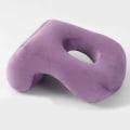 Miniatyrbild 1 av 5: U-formad nackkudde Sammet PP Fyllningskudde Huvudkudde purple