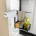 Miniatyrbillede 3 af 10: Afløbsstativ Opbevaring Sink Organizer Rack black medium