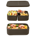 Pikkukuva 2 / 7: Irrotettava lounaskulho Kannettava Bento Box Set army green 18*13*5.8cm