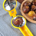 Miniatyrbillede 4 af 10: Rustfrit stål Kastanje Clip Valnød Tang Nut Cutter Machine yellow 18*5*5cm