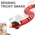 Miniatyrbillede 2 af 6: Smart Sensing Snake Børnelegetøj USB genopladeligt red 40*4*3.5cm