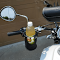 Miniatyrbillede 3 af 9: Justerbar kopphållare Montering Styre Enkel installation Hållbar - Passar motorcykel til 7/8" 1" 1 1/4" drikkeflaskhållare