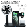 Miniatyrbillede 7 af 9: Travor Trådløs Oplader Desktop Folde Batteri Booster black without Battery