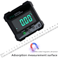 Miniatyrbillede 2 af 6: Grad Digital Inclinometer elektronisk niveau green 5.8*5.8cm
