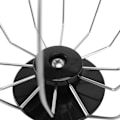 Miniatyrbillede 7 af 8: Rustfrit stål Wire Pisk Mixer Tilbehør Kage Ballon Piskeris silver