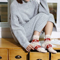 Miniatyrbillede 5 af 8: 5 Par Jul Kvinder Vinter Varme Bløde Fluffy Sokker Wine Red 1Pair