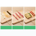 Pikkukuva 6 / 9: Vartaat Kebab Maker Barbecue Stringer Box Machine BBQ Gadget green 17.3*11.5*2.5cm