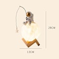 Pikkukuva 8 / 9: LED Moon Night Light ilmankostutin kodin sisustus 1set