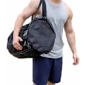 Miniatyrbillede 2 af 8: Multifunktionel snorkling, foldbar mesh bærbar Tote black large