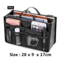 Pikkukuva 7 / 9: Monitoiminen Travel Organizer käsilaukun case winered