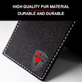 Miniatyrbillede 3 af 6: Til Tesla Model 3 Y 2021 Bil Læder Nøgleholder Protector Cover Card Nøglering Taske Til Telsa Model Y Tilbehør Bil Nøglering turn fur red m3