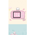 Miniatyrbild 9 av 9: Anime Character Portable Photo Camera för barn without tf card