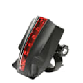Pikkukuva 5 / 9: Laser- ja LED-takapyörän takavalon turvavaroitusvalo red+black 8.6x3.1x4 .9cm