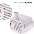 Miniatyrbild 4 av 9: Automatisk Cat Pet Water Dispenser Cat Drinking Fountain gray 165*165*155mm