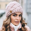 Miniatyrbild 4 av 8: Höstvinterhatt Bonnet Femme Chunky Tjocka Stretchy Hattar white 19.5*20cm