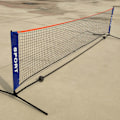 Miniatyrbild 5 av 11: Bärbart tennisnät, hopfällbart justerbart badmintonnät inomhus utomhus strandsport träningsutrustning för barn vuxen- NET 4.1m