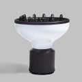 Miniatyrbild 2 av 11: 4,2-5,8 cm lockigt hår diffusor big wave verktyg white