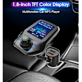 Pikkukuva 6 / 11: Auton bluetooth laturi u levy MP3-soitin 1pc