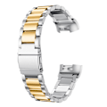 Miniatyrbillede 2 af 4: For Fitbit Charge 5 4 3 2 Smart Armbånd Rustfrit Stål Urrem Loop Til Fitbit Charge 3 SE Sølv Rem Silver-Rose Gold For Charge 3 4
