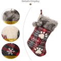 Miniatyrbillede 3 af 8: Julestrømper Navidad Gnomes Sok Gave Børne slikpose alphabet 48*21cm