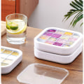 Miniatyrbild 5 av 9: 16Grids molds Ice Cube Maker Kylskåp Ice Cube fack gray 13.6x13.6x3.2cm