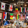 Miniatyrbillede 3 af 9: 2stk World Cup flag Bunting Bunting Qatar 2022 World Cup flag 1pc 9m