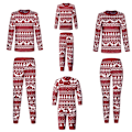 Miniatyrbild 5 av 9: Julpyjamasset Familjematchande kläder Sovkläder red mother xxxl