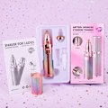 Miniatyrbillede 9 af 9: Bærbar minibarbertrimmer Smertefri øjenbrynsepilator gradient 12.8*3cm