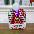 Miniatyrbild 1 av 7: Christmas Led Light Stickad Beanies Stickad Cap för barn Ljusavgivande Led Ylle Varm Kall F elasticity