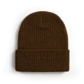 Miniatyrbillede 1 af 7: Varm strikkede huer Solid Unisex til kvinder Beanie uldblandinger Blød efterårs vinterhue Color 7