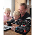 Miniatyrbillede 7 af 7: Bæretaske til NS Switch Console Switch Dock HDMI Cable Pro Controller og andet tilbehør med 18 gaming kassetter black