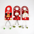 Miniatyrbillede 4 af 8: Julepynt Hjem Juledørhængende vedhæng snowman 48*13.5cm