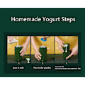 Miniatyrbillede 7 af 8: 3 Gear Mini Yoghurt Maker Husholdning DIY Automatisk Yoghurt Maker white 280ml