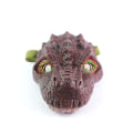 Pikkukuva 6 / 6: Dinosaur Mask Simulation Dinosaur Model Halloween Mask beige 21.5*16*12cm