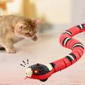 Miniatyrbillede 1 af 6: Smart Sensing Snake Børnelegetøj USB genopladeligt red 40*4*3.5cm