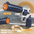 Miniatyrbillede 5 af 7: Elektrisk revolver Vandlegetøj Sommersprøjtevandsmaskine børnelegetøj blue 2pcs