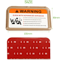 Miniatyrbillede 6 af 6: Midlertidig parkeringskortholder Dashboard Paste Mount Auto Interiør Opbevaring Opbevaring Oprydning grey