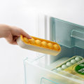 Miniatyrbillede 4 af 8: 6 Grids Ice Cube Bakke Med Låg Rund Ice Ball Maker Form yellow-gray 22*5.5*3cm